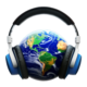 WNR Earth with headphones 3d